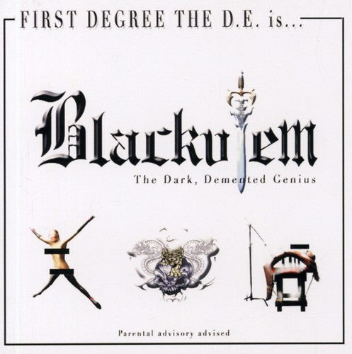 First Degree the D.E.: Blackulem, The Dark Demented Genius - COMPACT DISCS