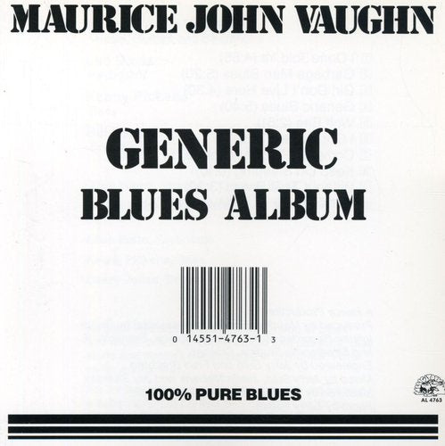 Maurice John Vaughn: Generic Blues Album - COMPACT DISCS