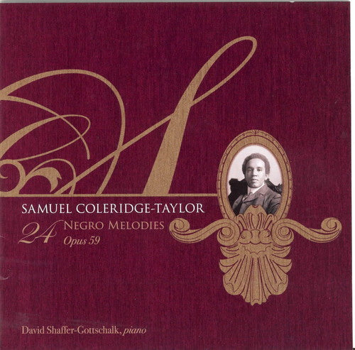 David Shaffer-Gottschalk: Twenty Four Negro Melodies - COMPACT DISCS