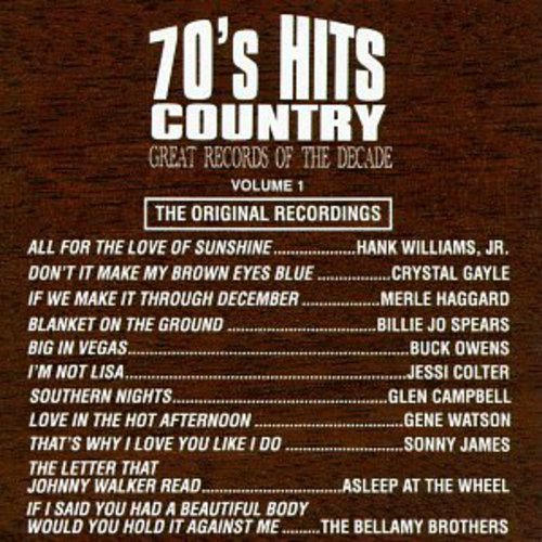 Various Artists: 70's Country Hits 1 / Various - COMPACT DISCS