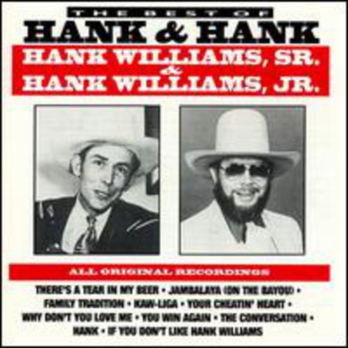 Hank Williams Jr.: Best of Hank & Hank - COMPACT DISCS