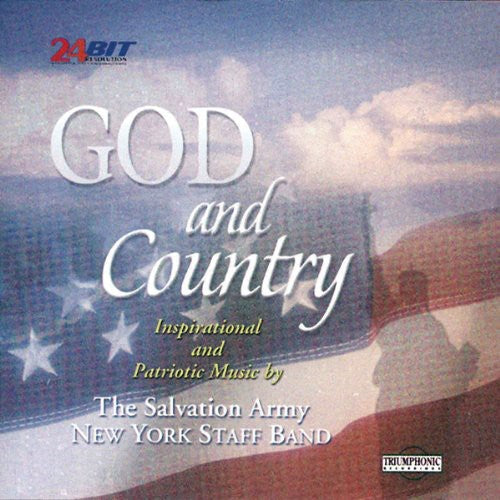 Salvation Army Staff Band: God & Country - COMPACT DISCS