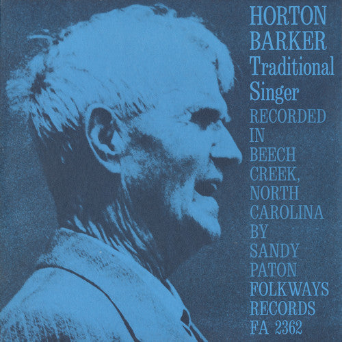 Horton Barker: Traditional Singer - COMPACT DISCS