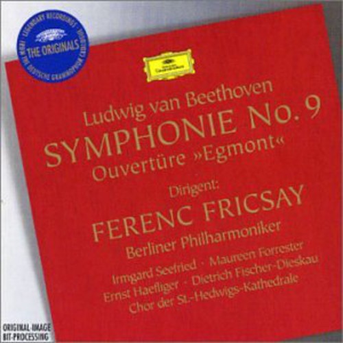 Ludwig van Beethoven: Symphony 9 Choral Egmont Overture - COMPACT DISCS
