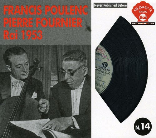Poulenc/Fournier/Caracciolo/Alessandro Scarlatti D: Rai 1953 - COMPACT DISCS