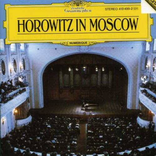 Vladimir Horowitz: Horowitz in Moscow - COMPACT DISCS