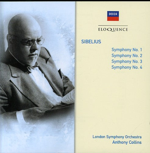 Anthony Collins: Eloquence: Symphonies Nos 1 2 3 & 4 - COMPACT DISCS