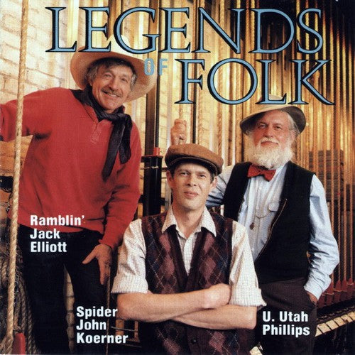 Utah Phillips: Legends of Folk - COMPACT DISCS