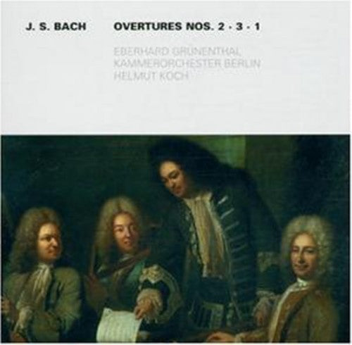 J.S. Bach: Overtures 1-3 - COMPACT DISCS