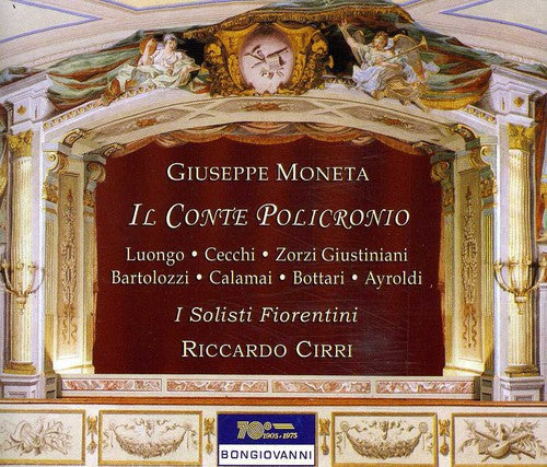 Riccardo Cirri: Il Conte Policronio Farsa in Prosa Con Musica - COMPACT DISCS
