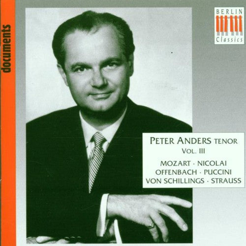 Peter Anders: Peter Anders 3 - COMPACT DISCS