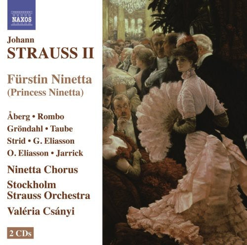 Strauss, J.II / Aberg / Stockholm Strauss Orch: Furstin Ninetta - COMPACT DISCS