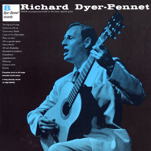Richard Dyer-Bennett: Vol. 8 - COMPACT DISCS