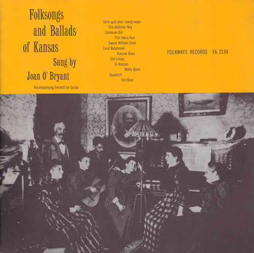 Joan O'Bryant: Folksongs and Ballads of Kansas - COMPACT DISCS