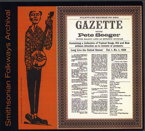 Pete Seeger: Gazette, Vol. 1 - COMPACT DISCS