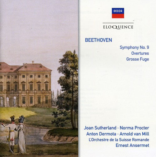 Ernest Ansermet: Eloquence: Beethoven - Symphony No 9 / Overtures - COMPACT DISCS