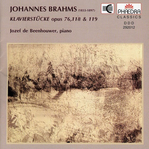 J. Brahms: Works for Piano - COMPACT DISCS