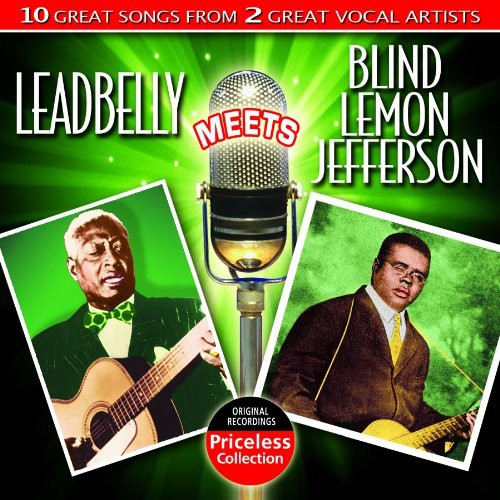 Blind Lemon Jefferson: Lead Belly Meets Blind Lemon Jefferson - COMPACT DISCS