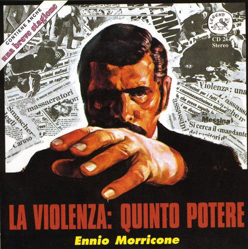 Ennio Morricone: La Violenza: Quinto Potere (The Sicilian Checkmate) (Original Motion Picture Soundtrack) - COMPACT DISCS