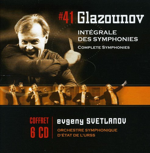 USSR State Symphony Orchestra: Glazunov: Symphonies - COMPACT DISCS