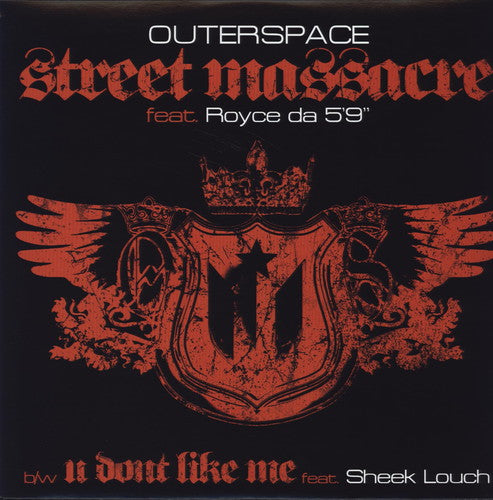 Outerspace: Street Massacre / U Don't Like Me - 12-INCH SINGLE