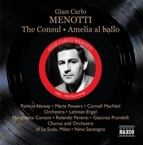 Nino Sanzogno: Menotti: The Consul - COMPACT DISCS