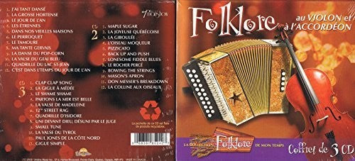 Folklore De Mon Temp: Folklore Tout en Violon Et Acc - COMPACT DISCS
