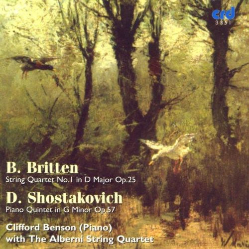 Clifford Benson: String Quartet in D Op 25 - COMPACT DISCS