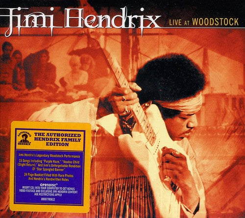 Jimi Hendrix: Live at Woodstock - COMPACT DISCS