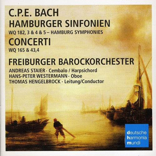 Freiburger Barockorchester: Bach C.P.E: Hamburger Sinfonien / Concerti - COMPACT DISCS