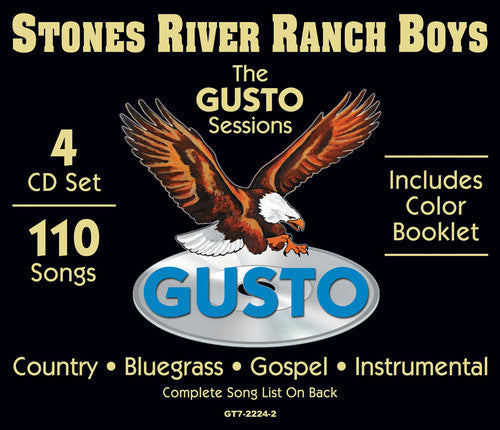 Stones River Ranch Boys: Gusto Sessions - COMPACT DISCS