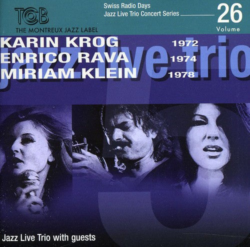 Jazz Live Trio: Swiss Radio Days Jazz Series, Vol. 26 - COMPACT DISCS