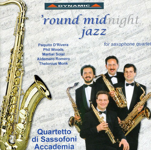 Accademia Saxophone Quartet: Round Midnight Jazz - COMPACT DISCS