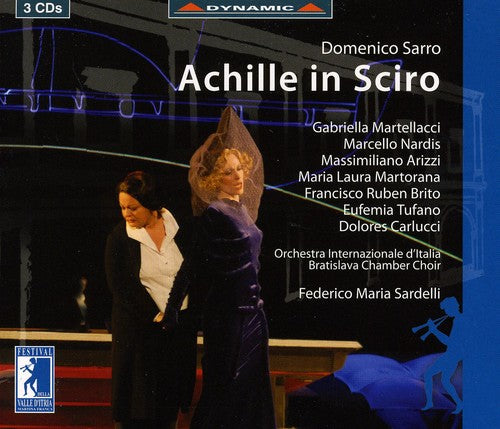 Federico Maria Sardelli: Achille in Sciro Dramma in Musica in 3 Acts - COMPACT DISCS