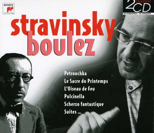 Pierre Boulez: Tandem Stravinsky/Boulez - COMPACT DISCS