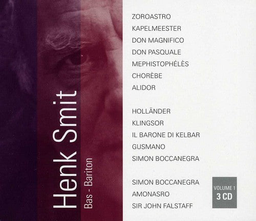 Henk Smit: Bas-Bariton 1 - COMPACT DISCS