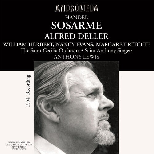Handel / Deller: Sosarme: Deller-Herbert-Evans - COMPACT DISCS