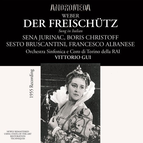 Weber / Jurinac / Christoff / Bruscantini: Der Freischutz (Sung in Italian) - COMPACT DISCS