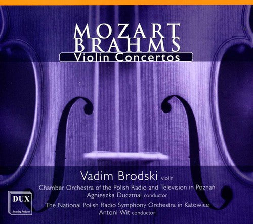 Mozart / Brodski / National Polish Sym Orch / Wit: Masterpieces for Violin & Orchestra 1 - COMPACT DISCS