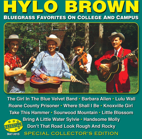 Hylo Brown: Bluegrass Favorites On College and Campus - COMPACT DISCS