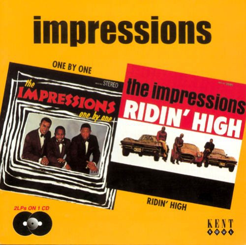 The Impressions: One By One / Riding High - COMPACT DISCS