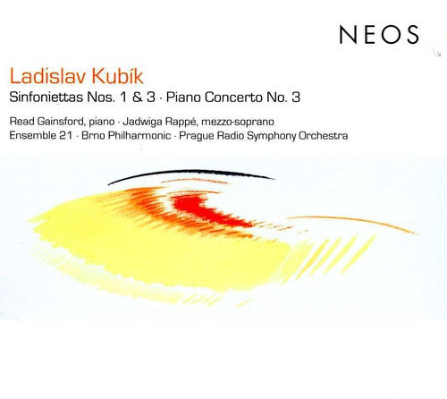 Ladislav Kubik: Sinfoniettas Nos 1 & 3 / Piano Concerto No 3 - COMPACT DISCS