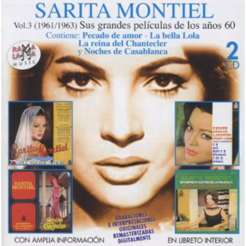 Sara Montiel: Vol. 3-1961-63 Sus Grandes Peliculas de los 60 - COMPACT DISCS