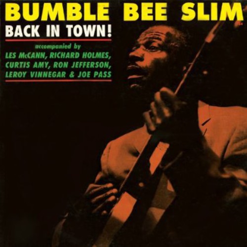 Bumble Bee Slim: Back In Town! - VINYL LP