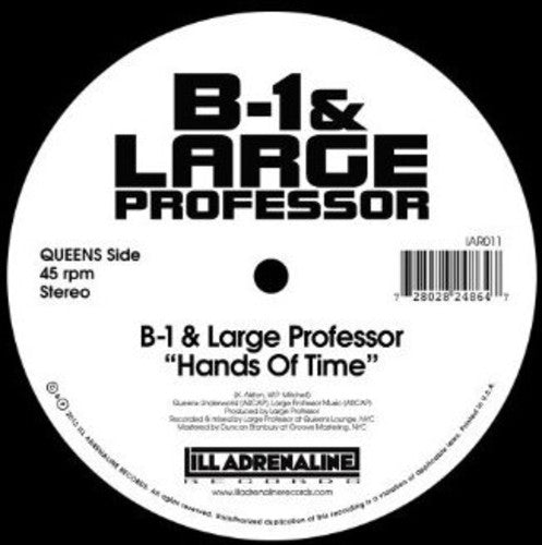 Large Professor: Hands of Time B/W Spitgame - 7-INCH SINGLE