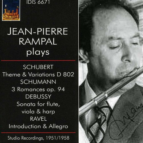 Jean-Pierre Rampal: Jean-Pierre Rampal Plays Schumann Debussy Ravel - COMPACT DISCS