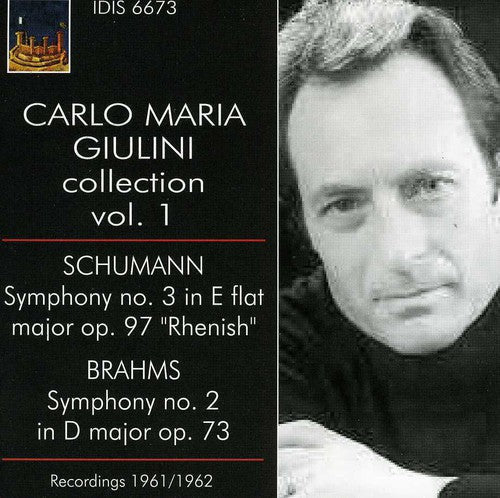 Carlo Maria Giulini: Carlo Maria Giulini Conducts Schumann & Brahms - COMPACT DISCS