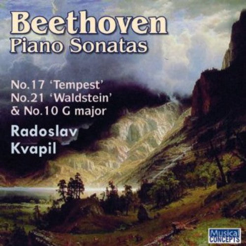 Radoslav Kvapil (Piano): Piano Sonatas Nos 10 17 & 21 - COMPACT DISCS