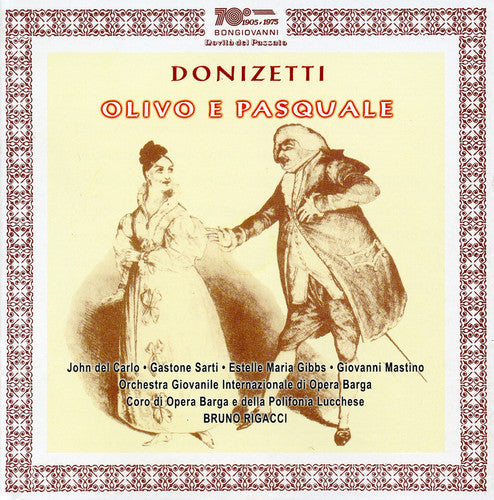 Gaetano Donizetti: Olivo E Pasquale - COMPACT DISCS