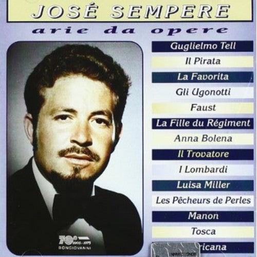 Sempere / Rossini / Verdi / Fores / Estevez: Jose Sempere - COMPACT DISCS